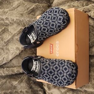 Levis x Crocs - All Terrain Clog - Navy - US Mens Size 9/ Womens Size 11
